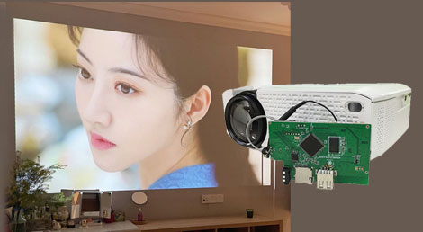 家用小型投影方案PCBA 家用小型投影方案PCBA